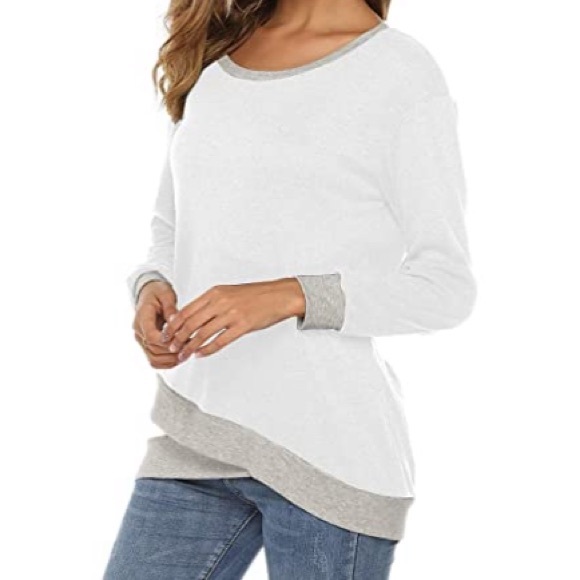 Beautiful woman casual loose tunic top - Picture 6 of 7